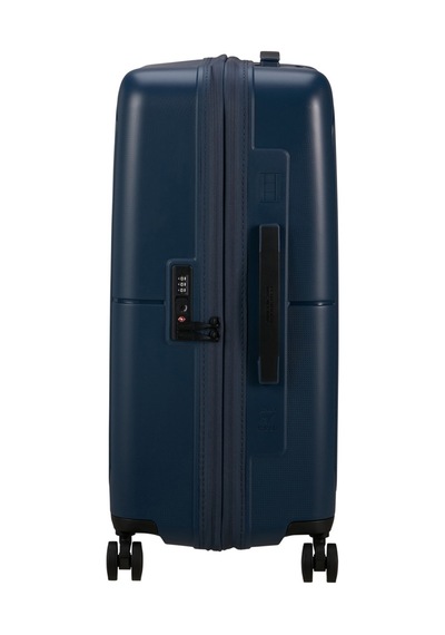American Tourister Lacivert Unisex Çekçekli Sert Valiz Dashpop-spınner 67/24 Exp Tsa