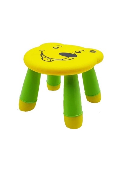 Cese Toys Cese-5000 Sarı-Yeşil Renkte Çocuk Taburesi +12 Ay