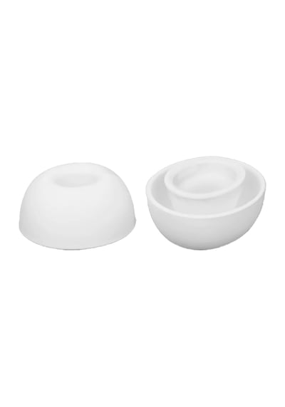 Apple Uyumlu AirPods Pro 2 Kulaklık Ucu Silikon Beyaz