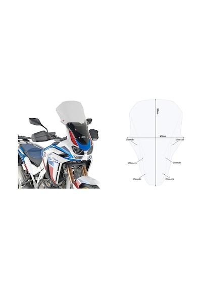 Gıvı D1178St Honda Crf1100L Afrıca Twın Adventure Sports 20-21