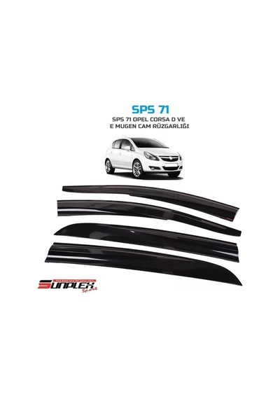 Onkar Cam Rüzgarlığı Sunplex Mugen Opel Corsa D Corsa E 4lü Sps71 303-027-006