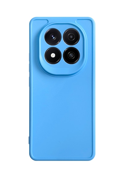 Redmi Note 14 Pro 5g Uyumlu Kamera Korumalı Darbeye Dayanıklı Renk Atmayan Keep Silikon Kılıf Mavi