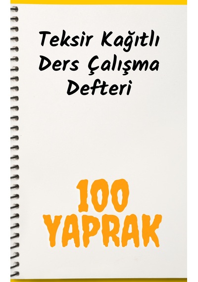 Spiralli NOT Alma Defteri