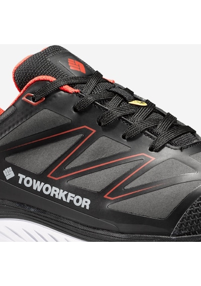 Toworkfor Warm Up Red S3 Src Esd İş Ayakkabısı Kırmızı