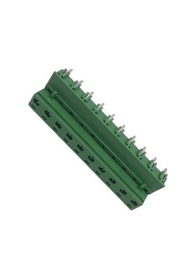 10 Pin 7.62mm Geçmeli 90c Takım Klemens