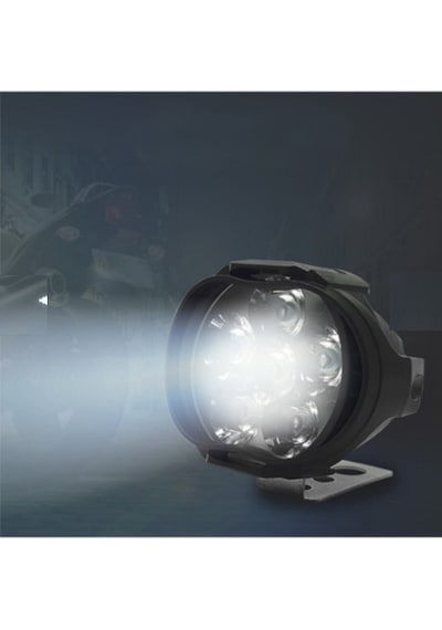 OtoÇizgi Motosiklet Sis Farı Takım 6 6 Ledli Mercekli Çakar & Sabit Mod OtoÇizgi