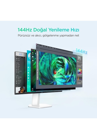 TCL 25G54 Ofis Ve Çalışma Monitörü 24.5" 144hz Fhd Mini Led Ips Panel Ev Ve İş Ekranı Hdmı+vga