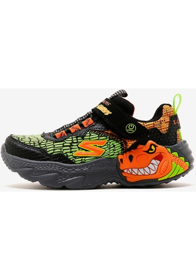 Skechers Dino - Lights Büyük Erkek Çocuk Siyah Işıklı Spor Ayakkabı 400615l Bkor Siyah Skechers Dino - Lights Büyük Erkek Çocuk Siyah Işıklı Spor Ayakkabı 400615l Bkor Siyah