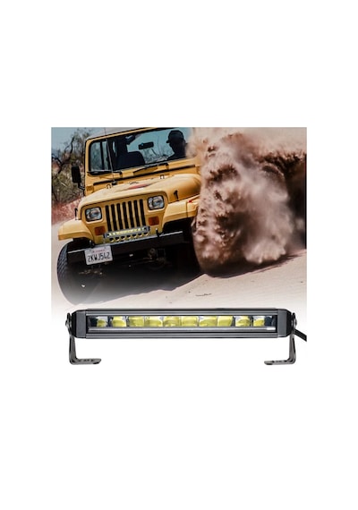Space Offroad Sis Lambası 30,5 Cm Beyaz-sarı Gündüz Ledli 50w 12-36v Adet / Lass360