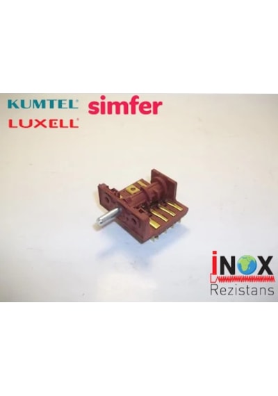 Luxell Uyumlu Simfer Börekçi Çevirmeli Polyemit Fırın Anahtarı