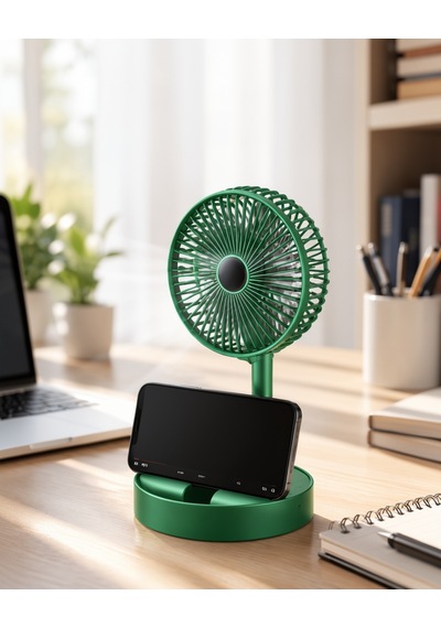 Mini Şarjlı Fan Katlanabilir 3 Hızlı