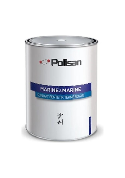 Polisan Marin Sentetik Tekne Boyası Kırmızı 0.75 L