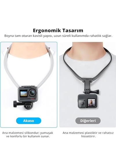 Neck Holder 2.0 Aksiyon Kameralar Için Boyun Askısı Diğer