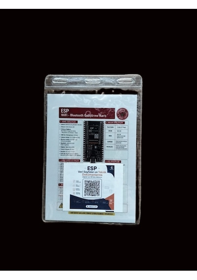 Esp32-d Wifi Bluetooth Geliştirme Kartı Devkitc V4 Siyah Pcb, Usb Kablo Dahil
