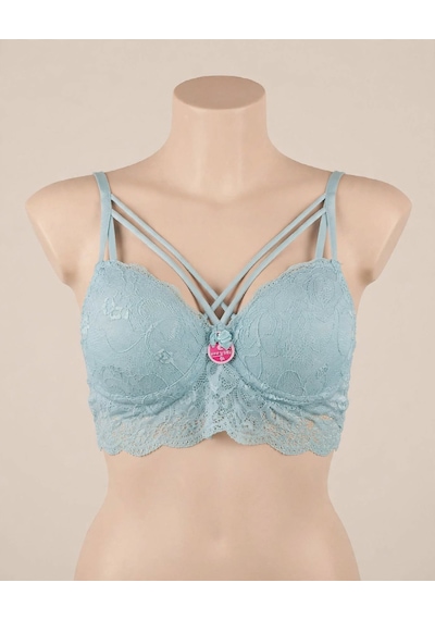 Ecem Yıldız Dolgulu Bralet Sütyen Mint Yeşil