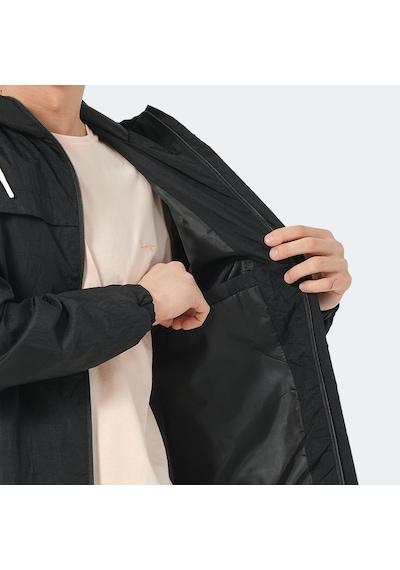 Slazenger HANGA Erkek Yağmurluk Siyah