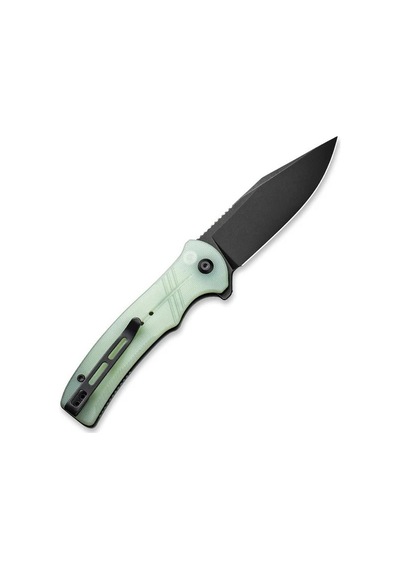 Civivi Cogent Flipper & Button Lock Knife Natural G10 Handle Kamp Çakı Yeşil