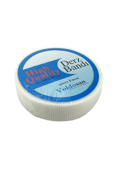 Derz Bandı Alçıpan Bandı Fileli Bant 50Mm X 90Mt Voldosan N11.40