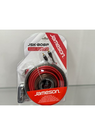 Jameson 8 Ga Oto Araç Anfi Kablo Seti Jsk-8088