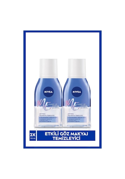 Nivea Make Up Expert Çift Fazlı Göz Makyaj Temizleyici 2 x 125 ML
