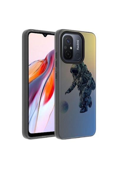 Xiaomi Redmi 12c Kılıf Vibe Desenli Kamera Yükseltili Mat Parmak İzi Tutmayan Silikon Celikaksesuar Kelimeler