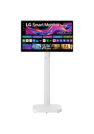 Lg 31.5" Swing 32u889sa-w 5ms 4k Uhd Ips Tekerlekli Standlı Dokunmatik Smart Monitör