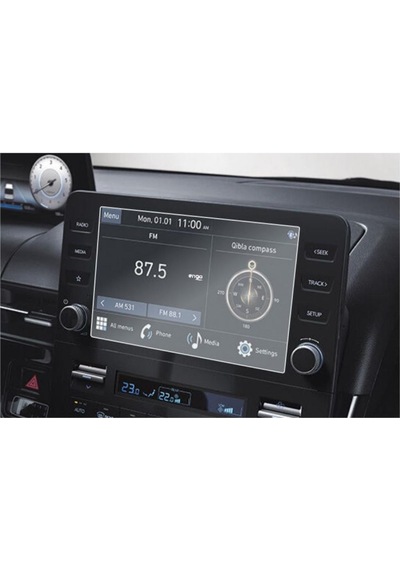 Hyundai Staria 8 İnç Multimedya Mat Ekran Koruyucu Şeffaf