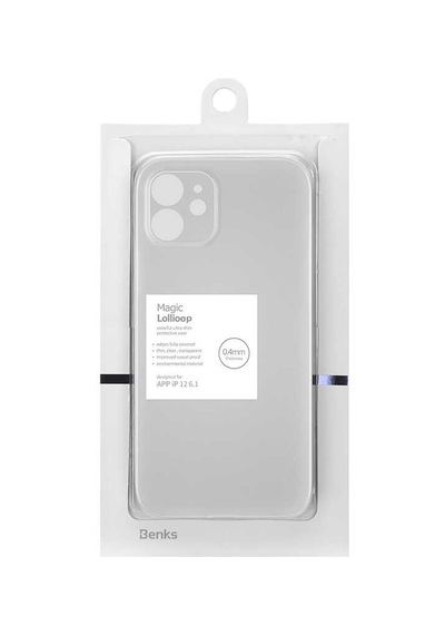 Benks Apple Uyumlu iPhone 12 Kılıf Slim Fit Mat PP Benks Lollipop Protective Kapak ZORE-218534