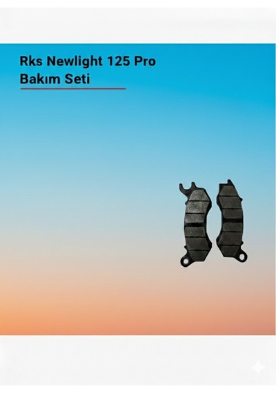 Rks Newlight 125 Pro Bakım Seti Ön-arka Balata Filtre Ve Motul Motor Yağı 4lü Set