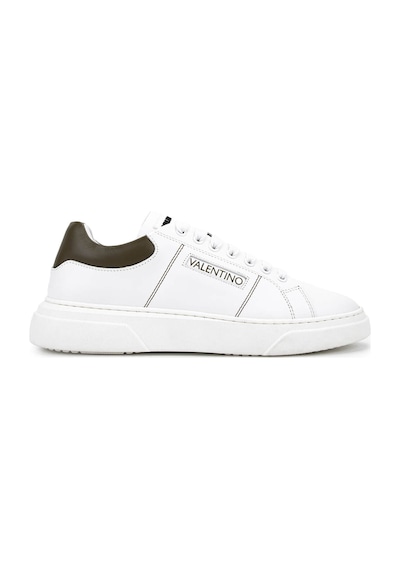 Mario Valentino Unisex Hakiki Deri Beyaz Sneakers & Spor Ayakkabı 1040 95s3909 Ayk Sk25-26 Whıte/mılıtary Beyaz - Kahverengi