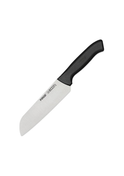 Pirge Ecco Siyah Santoku Bıçağı 17 Cm Siyah
