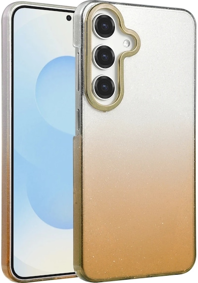 Mey İthalat Samsung Uyumlu Galaxy A35 5g Glossy Kapak - Çöl Titanyum