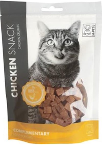 M-Pets Chicken Crumbs Tavuklu Kedi Ödül Maması 80 G