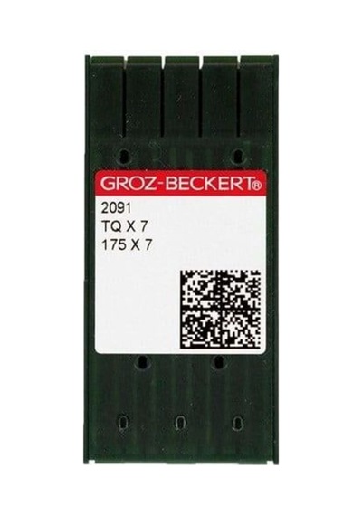 Düğme Dikiş Makinesi İğnesi Groz Beckert Tqx7 2091 175x7 Uzun 11 Numara 11/75 Sanayi İğne 100 Adet