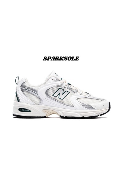 New Balance 530 Sea Salt Marsh Green Mr530sx -sparksole Gri Gri