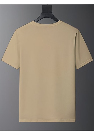 Nevermind Sevgili Kombini Tişört 2 Li Set Unisex Minimal Yüz Baskılı Çift T Bej