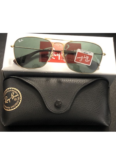 Ray-Ban RB 3610 001/71 58 Gun Lens Altın/Yeşil IN160631650 Unisex Güneş Gözlüğü