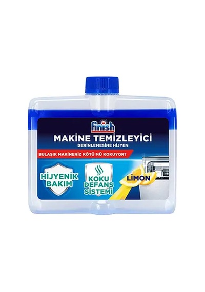 3 Adet Finish Bulaşık Makinesi Temizleyici Limon