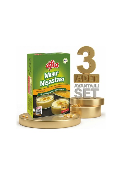 Afia Mısır Nişastası 3x150 Gr