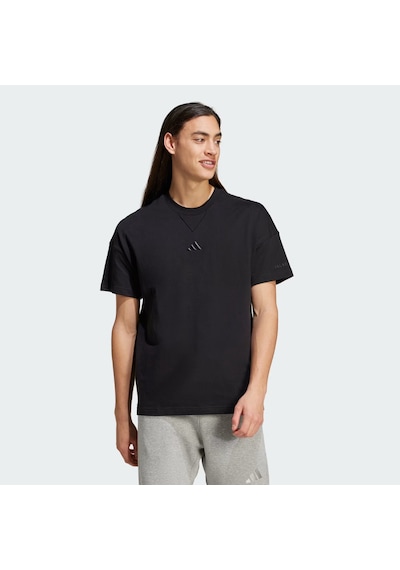Adidas Black Erkek T-shirt M A Szn T Iy4150 001