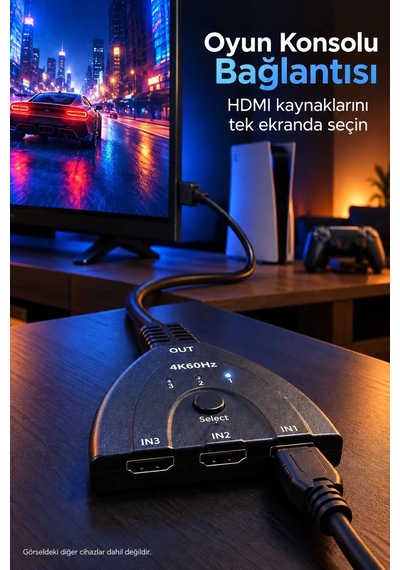 Lb Hdmı Switch Hdr Ve Yuv 4:4:4 Destekli Seçici