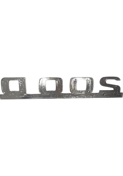 Mercedes W124 İçin 200 D Bagaj Yazısı Oem:a1248171215