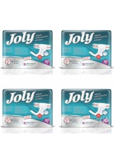 Joly Belbantlı Hasta Bezi XL Beden 4 x 30'Lu 120 Adet