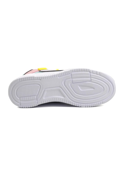 Walkway Nefertiti Beyaz-sarı Unisex Hi Sneaker 001