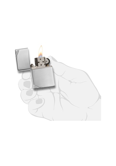 Zippo Çakmak Vintage High Polish Chrome 260-000243