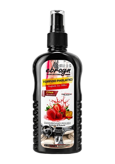 Ebrayn Çilek Kokulu Torpido Parlatıcı Süt Silikon 200 Ml
