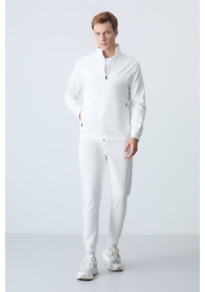 Tommy Life Hugo Ekru Jogger Erkek Eşofman Takım - 85198 Ekru