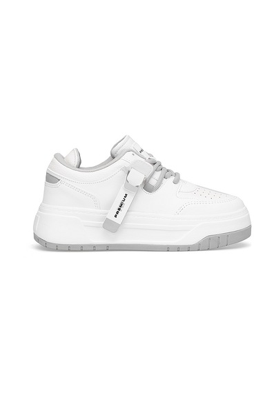 M.p 252-6125zn Kadın Klasik Sneaker Beyaz Beyaz