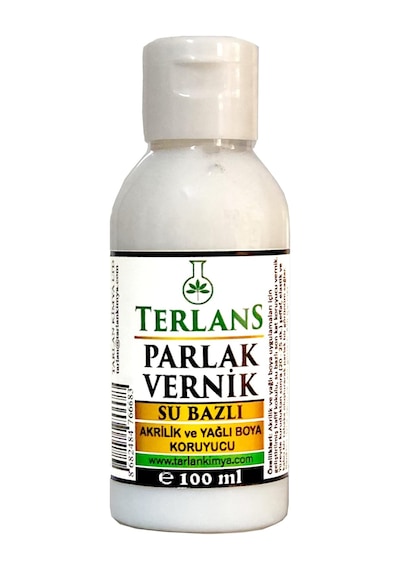 Su Bazlı Parlak Vernik 100 Ml Akrilik Ve Yağlı Boya Koruyucu Diğer