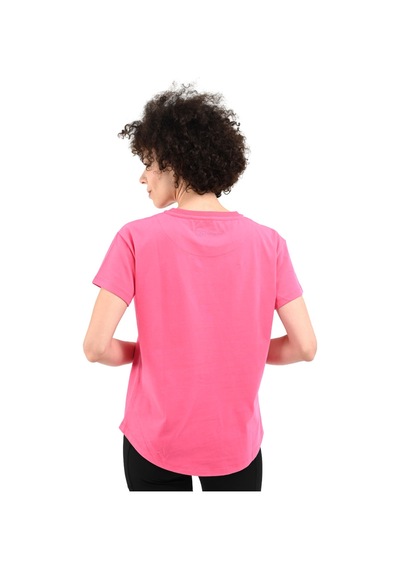 Sportive Icona2 Kadın Pembe Günlük Stil T-shirt 24yktl18d20-pmb 1605130 Pembe